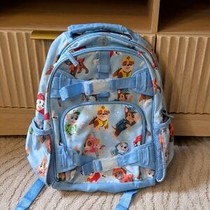 Pottery Barn Kids Light Blue Paw Patrol Backpack
